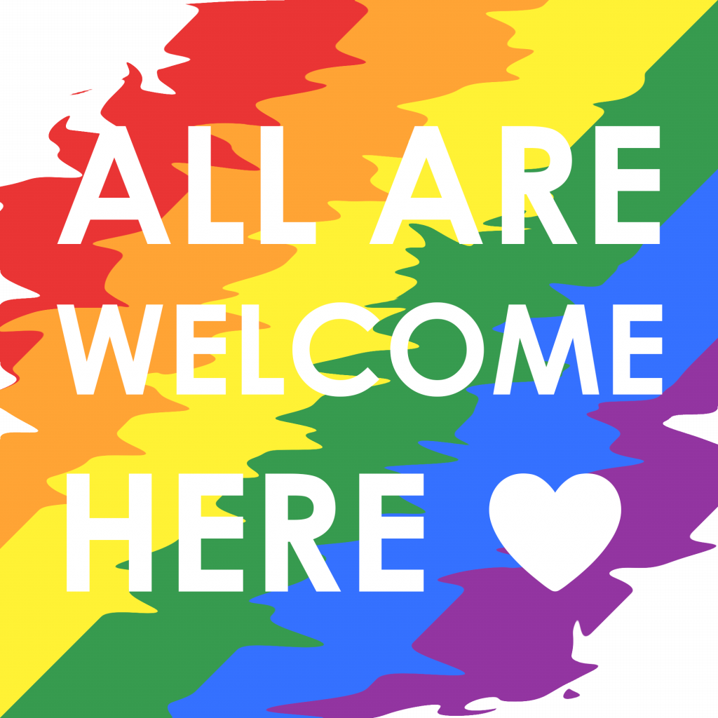 All are welcome here
