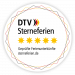 Ferienhaus Kellerwald DTV Sternenferien Logo für geprüfte Ferienunterkünfte in Deutschland Ferienhaus Edersee, 5 Sterne Zertifizierung vom DTV