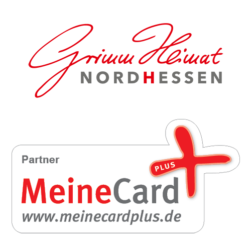GrimmHeimat NordHesse und MeineCardPLUS Logo