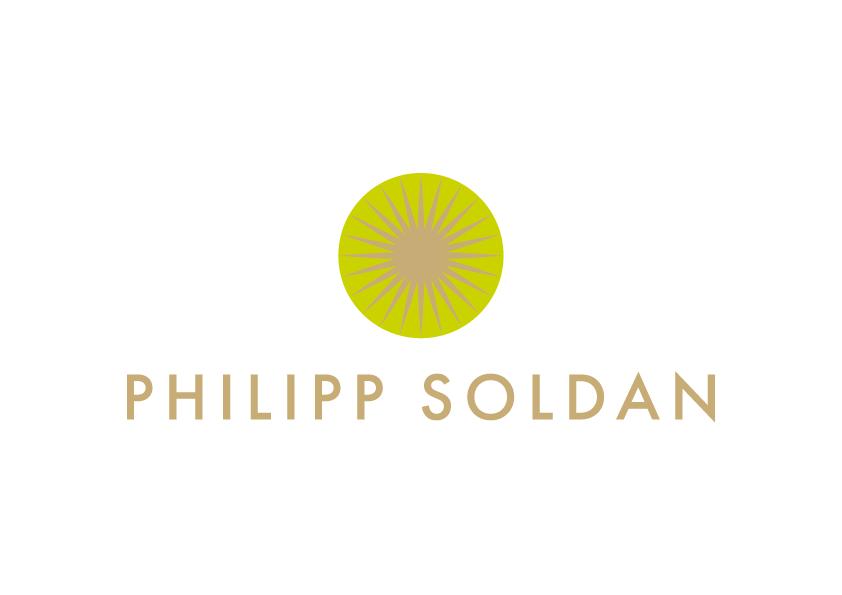 Das Philipp Soldan Logo mit grünem Kreis und goldener Schrift , Ferienhaus Edersee, Ferienhaus Kellerwald