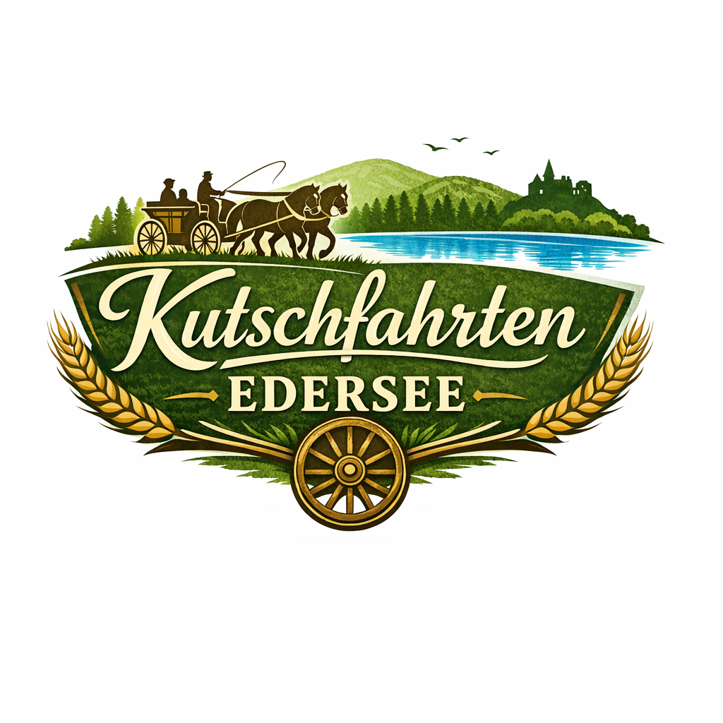 Logo für Kutschfahrten am Edersee mit Pferden , Ferienhaus Edersee, Ferienhaus Kellerwald